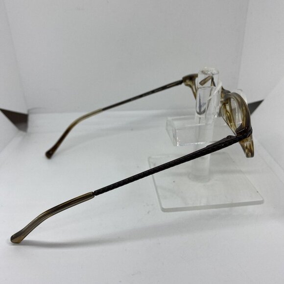 LUCKY BRAND SKIP DAY Brown Rectangular Kids Full Rim Eyeglasses Frames 48-16-135 - Picture 4 of 10